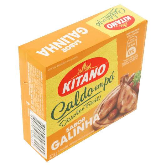 Caldo em pó de galinha Kitano 37,5g - Imagem em destaque