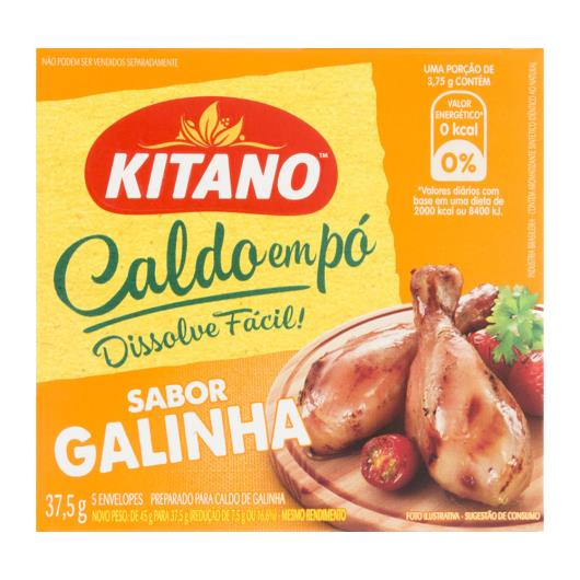 Caldo em pó de galinha Kitano 37,5g - Imagem em destaque