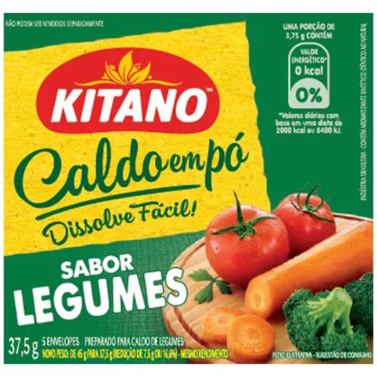 Caldo em Pó legumes Kitano 37,5g - Imagem em destaque