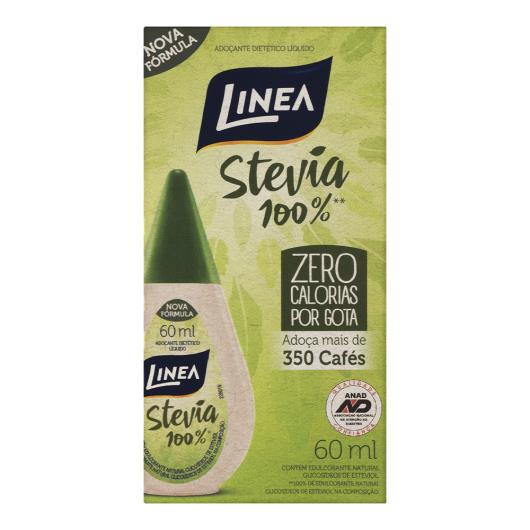 Adoçante Líquido Stevia Linea Caixa 60ml - Imagem em destaque