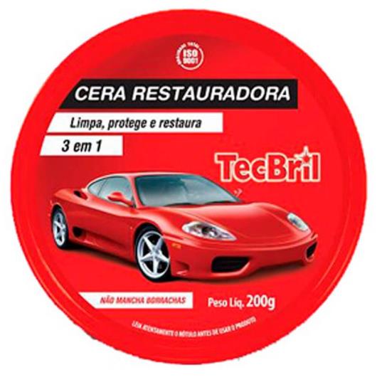 Cera Tecbril Restauradora lata 200g - Imagem em destaque
