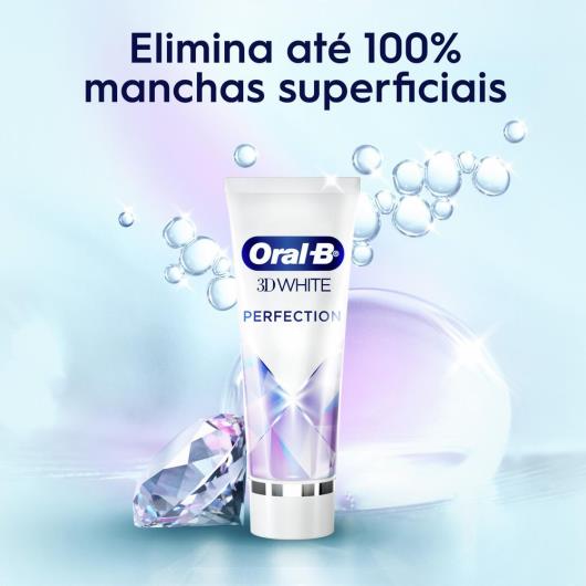 Creme Dental Oral-B 3D White Perfection - 102g - Imagem em destaque