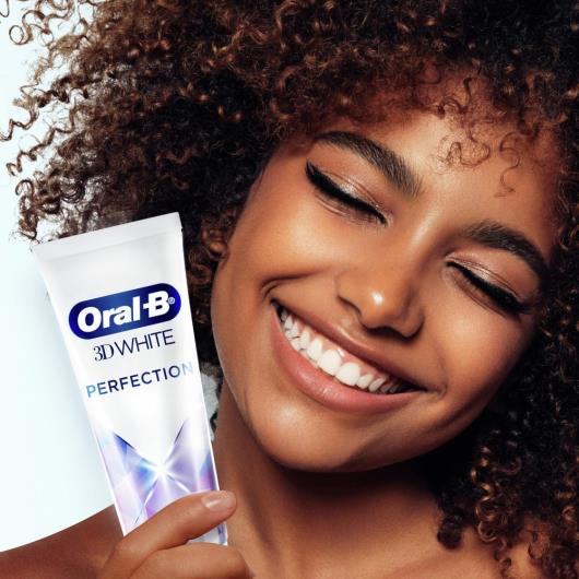 Creme Dental Oral-B 3D White Perfection - 102g - Imagem em destaque