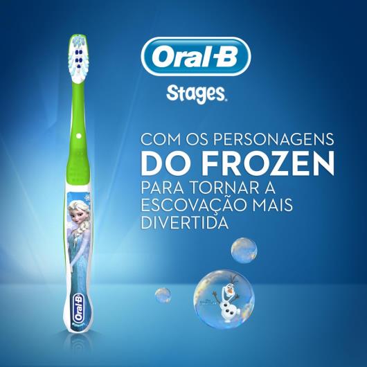 Escova Dental Oral-B Stages 4 Frozen - Imagem em destaque