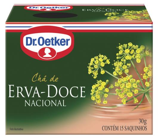 Chá Oetker erva doce 30g - Imagem em destaque