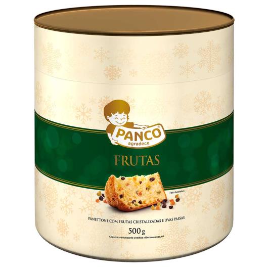 Panettone Panco com frutas cristalizadas e uvas passas 500g - Imagem em destaque