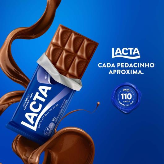Chocolate ao Leite Lacta 90g - Imagem em destaque