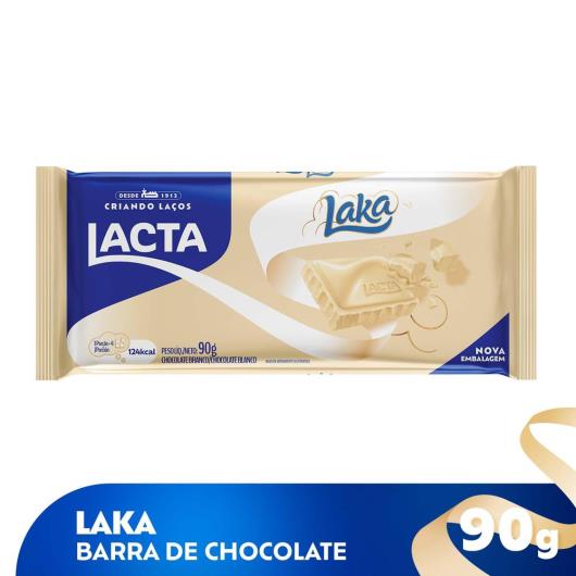 Chocolate Branco Lacta Laka Pacote 90g - Imagem em destaque