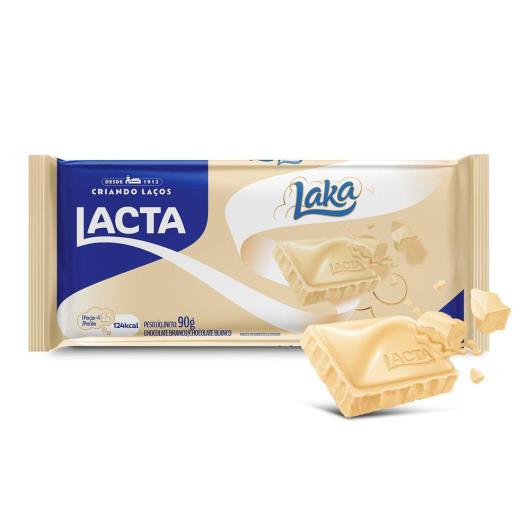 Chocolate Branco Lacta Laka Pacote 90g - Imagem em destaque