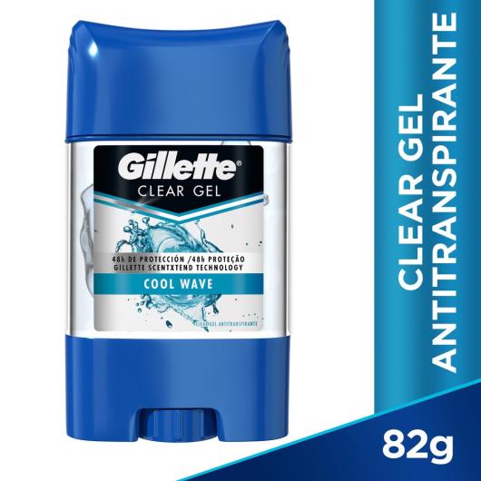 Desodorante Gillette Gel Cool Wave Endurance 82g - Imagem em destaque