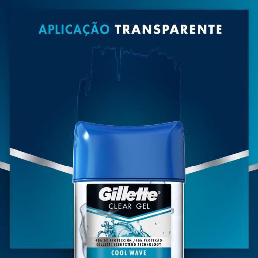 Desodorante Gillette Gel Cool Wave Endurance 82g - Imagem em destaque