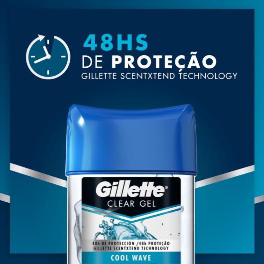 Desodorante Gillette Gel Cool Wave Endurance 82g - Imagem em destaque