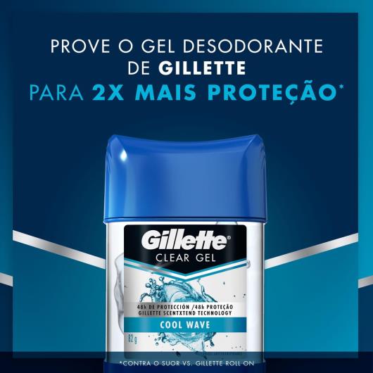 Desodorante Gillette Gel Cool Wave Endurance 82g - Imagem em destaque