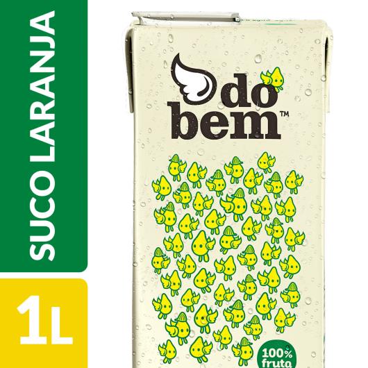 Suco Do Bem Laranja Integral Com Gominhos 1L - Imagem em destaque