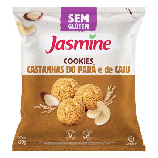 Cookies Jasmine Castanhas-do-Pará e de Caju sem Glúten Pacote 120g - Imagem em destaque