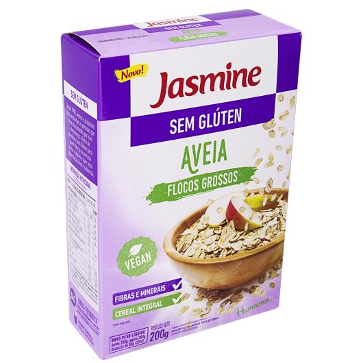 Aveia em Flocos Grossos Jasmine Caixa 200g - Imagem em destaque