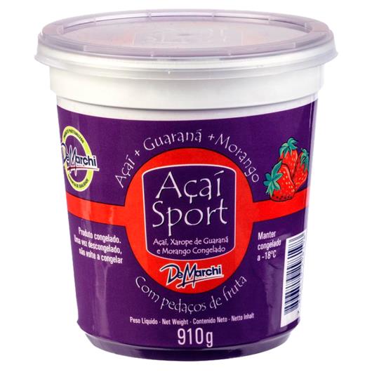 Açaí Sport De Marchi com pedaços de morango 910g - Imagem em destaque