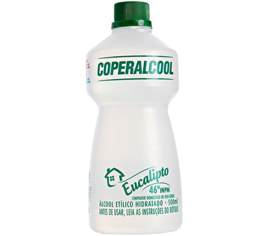 ÁLCOOL COPERALCOOL EUCALIPTO 46ºINPM 500ML - Imagem em destaque