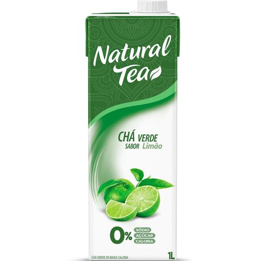 Chá Verde com Limão Natural Tea Zero Açúcar 1L - Imagem em destaque