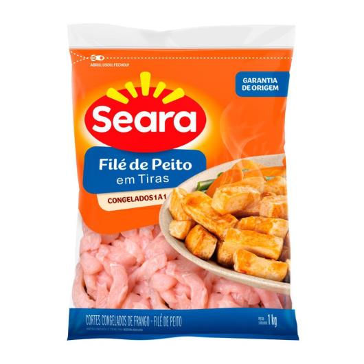 Filé de peito em tiras Seara IQF 1kg - Imagem em destaque