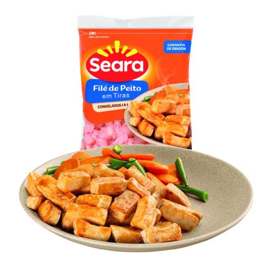 Filé de peito em tiras Seara IQF 1kg - Imagem em destaque