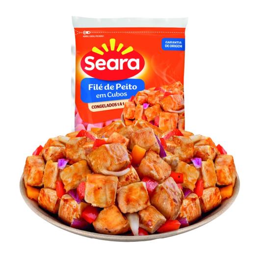 Filé de Peito em Cubos Seara IQF 1kg - Imagem em destaque