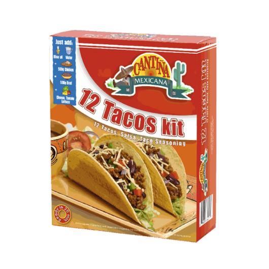 Taco Cantiña Mexicana Kit 325g - Imagem em destaque