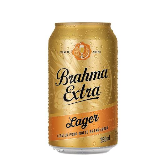 Cerveja Brahma Extra Lager Puro Malte, 350ml Lata - Imagem em destaque