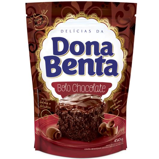 Mistura Bolo Dona Benta Chocolate Sachê 450g - Imagem em destaque