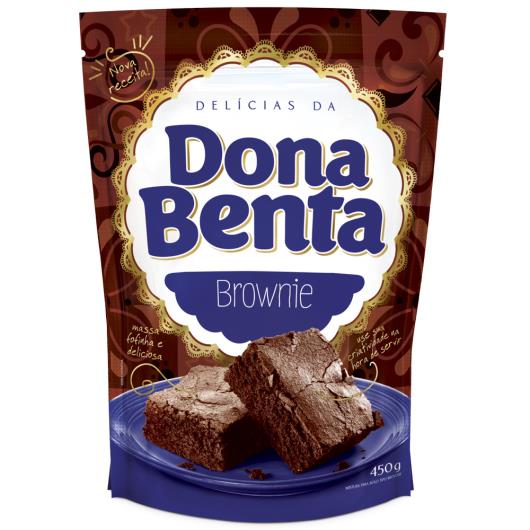 Mistura Bolo Dona Benta Brownie Sachê 450g - Imagem em destaque