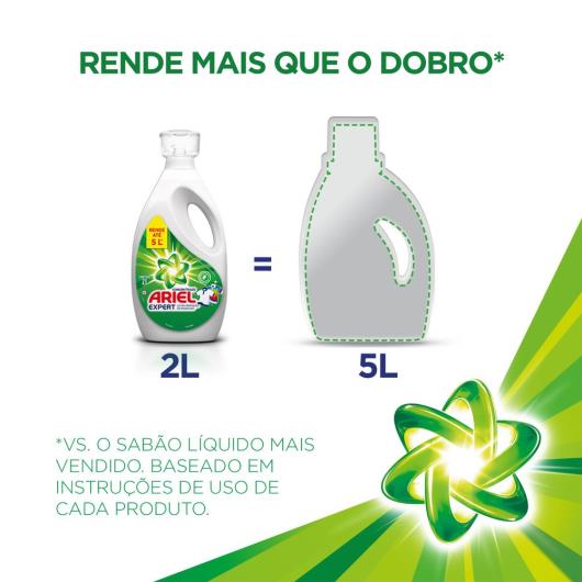 Sabão Líquido Concentrado Ariel Expert 2L - Imagem em destaque