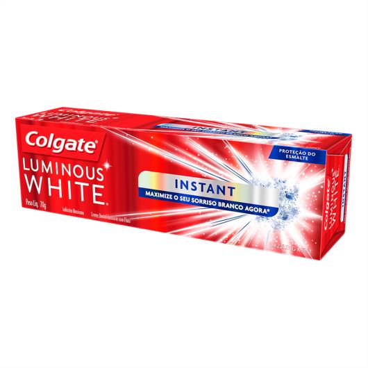 Creme Dental Colgate Luminous white Instant White 70g - Imagem em destaque