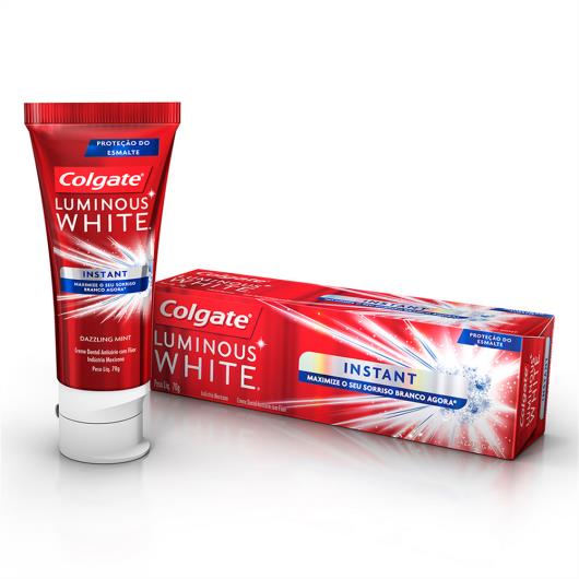 Creme Dental Colgate Luminous white Instant White 70g - Imagem em destaque