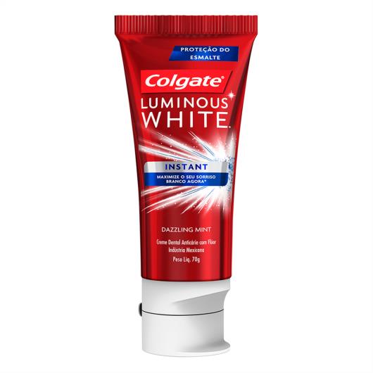 Creme Dental Colgate Luminous white Instant White 70g - Imagem em destaque