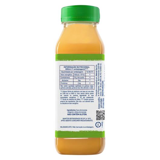 Suco Integral Laranja Natural One Refrigerado Garrafa 300ml (REFRIGERADO) - Imagem em destaque