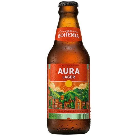 Cerveja Bohemia Aura Lager Long Neck 300ml - Imagem em destaque
