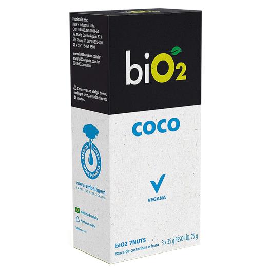Barra de Cereal Bio2 Coco 75g - Imagem em destaque