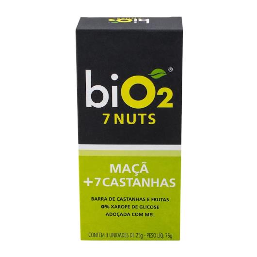 Barra Bio2 7Nuts Maçã + castanhas  75g - Imagem em destaque