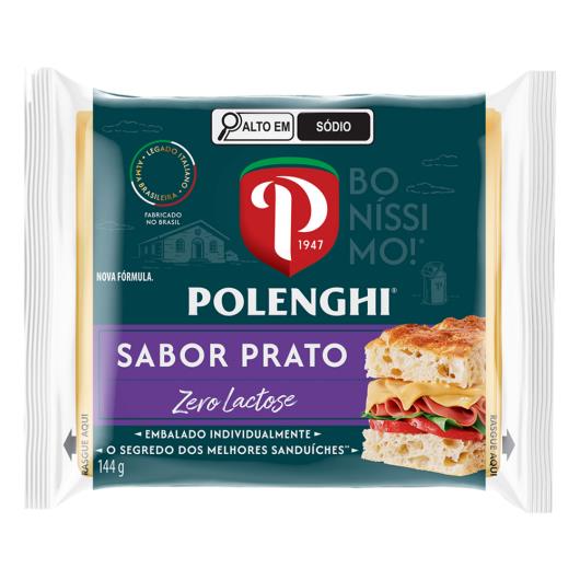 Queijo Processado Polenghi Prato Zero Lactose Fatiado 144g - Imagem em destaque