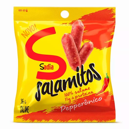 Salame Sadia Salamitos Pepperônico 36g - Imagem em destaque