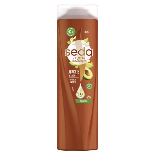 Shampoo Abacate e Karité Seda Joias da Natureza Frasco 325ml - Imagem em destaque