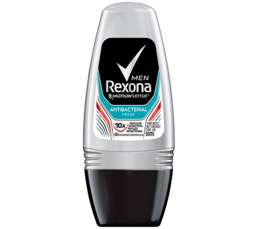 Desodorante Rexona Roll On Men Antibacterial Fresh 50ml - Imagem em destaque