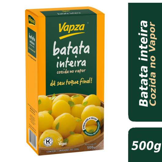 Batata Inteira Cozida no Vapor Vapza 500g - Imagem em destaque