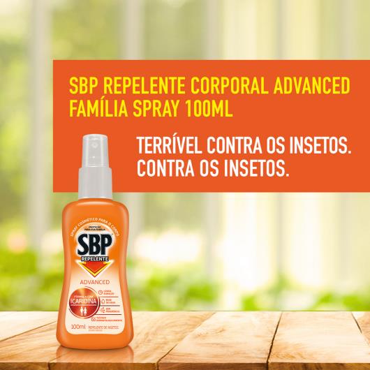 SBP Advanced Repelente Corporal Spray Family com Icaridina 100ml - Imagem em destaque