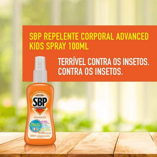 SBP Advanced Repelente Corporal Spray Kids com Icaridina 100ml - Imagem em destaque