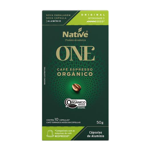 Cápsula de Café Original Intensidade 5 Native Orgânico 50g - Imagem em destaque