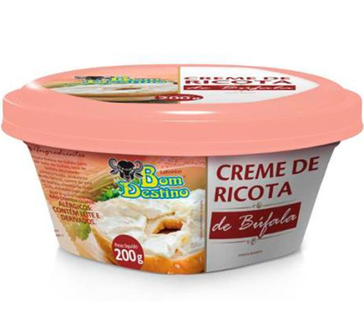 Creme de Ricota Bom Destino Búfala 200g - Imagem em destaque