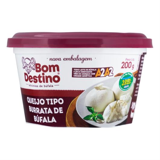 Queijo Bom Destino Tipo Burrata de Búfala 200g - Imagem em destaque