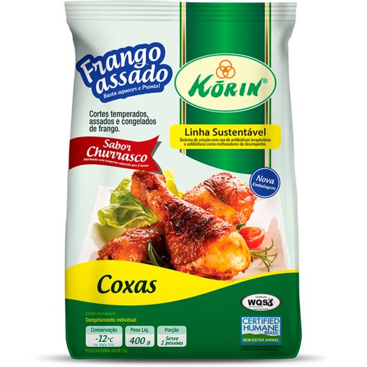 Coxa de Frango Korin Congelado Churrasco 400g - Imagem em destaque