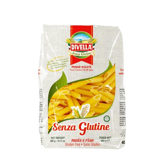 Macarrão Divella Senza Glutine Penne Rigate 400g - Imagem em destaque